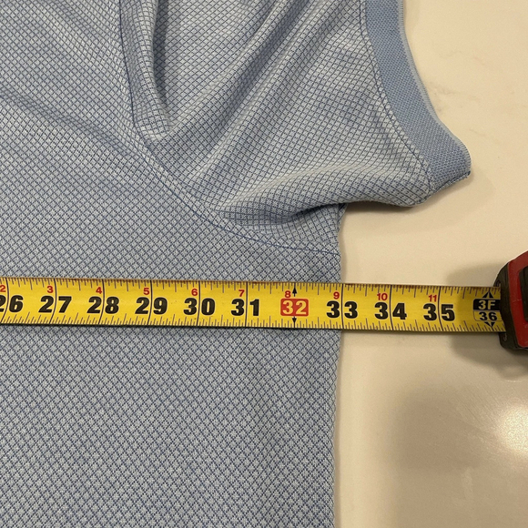 Reebok Polo Shirt Golf Casual Men's 5XL Blue Golf Performance Big and Tall - Picture 6 of 7